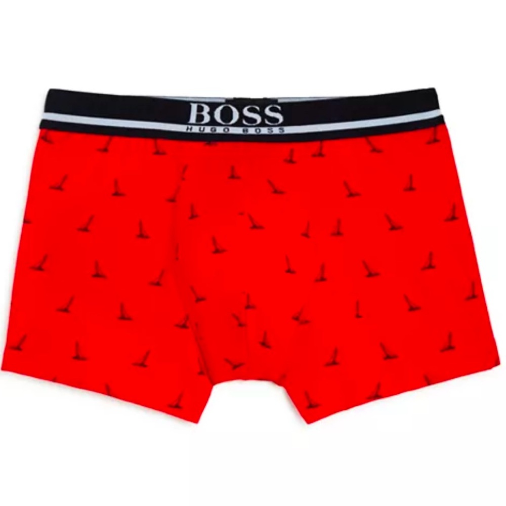 Hugo Boss Sailboat Print Men’s Underwear Boxer Brief NWT